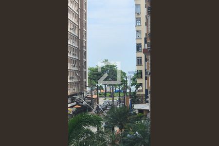Vista da Sala de apartamento para alugar com 3 quartos, 119m² em Aparecida, Santos