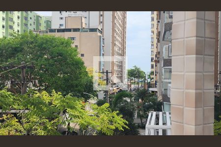 Vista da Sala de apartamento para alugar com 3 quartos, 119m² em Aparecida, Santos
