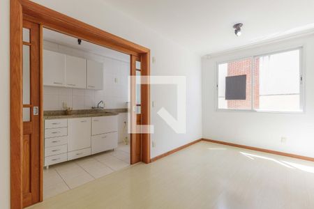Sala de apartamento para alugar com 1 quarto, 51m² em Petrópolis, Porto Alegre