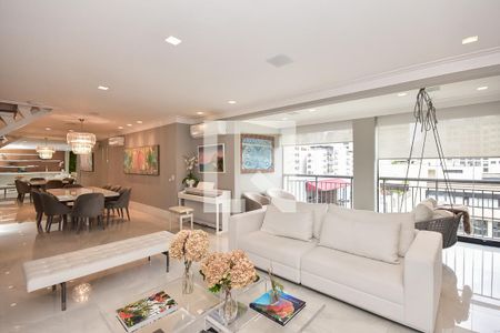 Sala de apartamento para alugar com 3 quartos, 291m² em Jardim Panorama, São Paulo