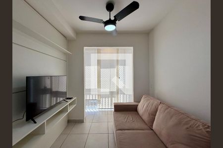 Sala de apartamento para alugar com 1 quarto, 28m² em Jardim Caravelas, São Paulo