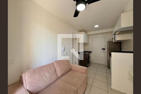 Sala de apartamento para alugar com 1 quarto, 28m² em Jardim Caravelas, São Paulo