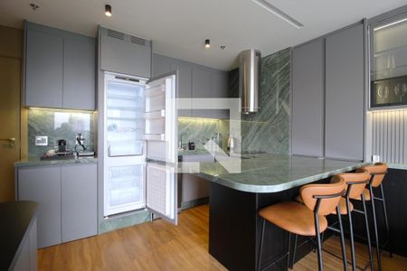 Sala/Cozinha de apartamento à venda com 1 quarto, 53m² em Vila Olímpia, São Paulo