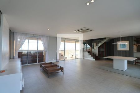 Sala de apartamento para alugar com 4 quartos, 300m² em Parque Enseada, Guarujá