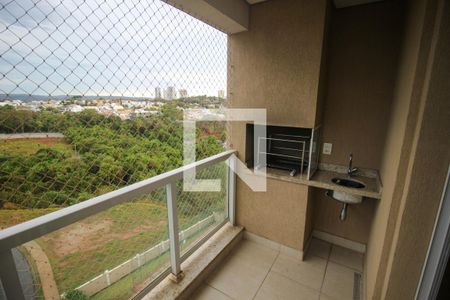Varanda gourmet de apartamento para alugar com 3 quartos, 89m² em Jardim Emilia, Sorocaba
