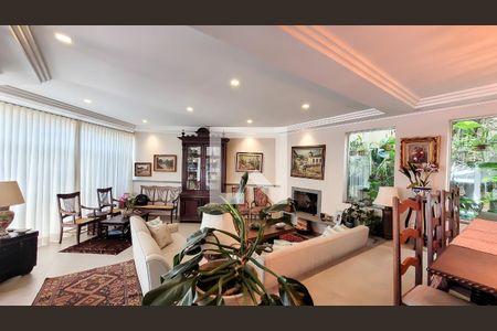 Sala de apartamento à venda com 5 quartos, 380m² em Colinas do Ermitage (sousas), Campinas