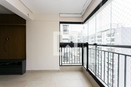 Varanda da Sala de apartamento para alugar com 2 quartos, 55m² em Tatuapé, São Paulo