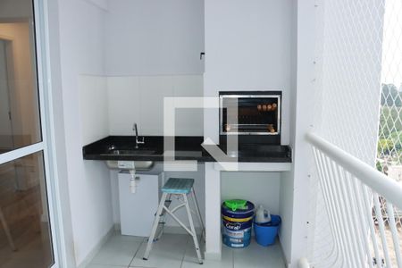 Varanda da Sala de apartamento para alugar com 2 quartos, 82m² em Parque Esplanada do Embu, Embu das Artes