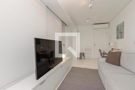 Sala de apartamento para alugar com 1 quarto, 42m² em Cidade Monções, São Paulo