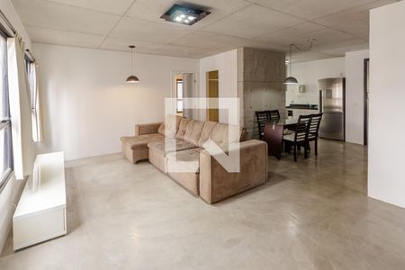 Sala de apartamento à venda com 1 quarto, 70m² em Vila Suzana, São Paulo