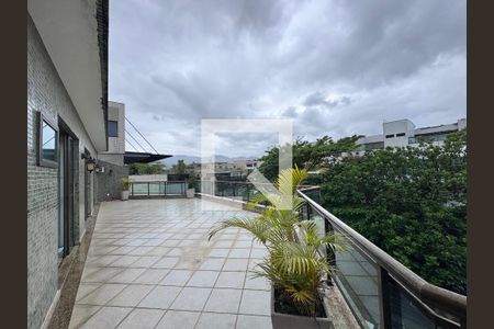Varanda de apartamento para alugar com 4 quartos, 220m² em Recreio dos Bandeirantes, Rio de Janeiro