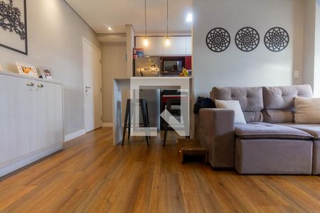 Sala de apartamento para alugar com 2 quartos, 55m² em Jardim Analia Franco, São Paulo
