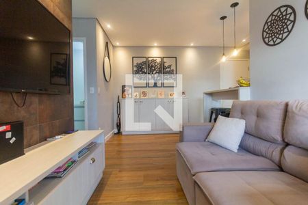 Sala de apartamento para alugar com 2 quartos, 55m² em Jardim Analia Franco, São Paulo