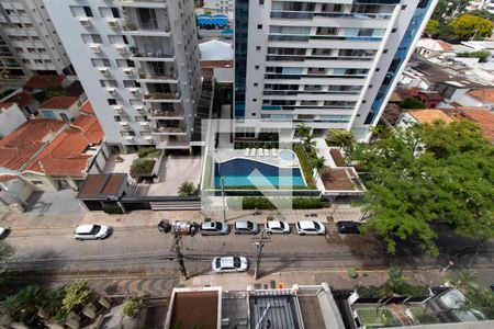 Vista da Sala de apartamento à venda com 2 quartos, 70m² em Cambuí, Campinas