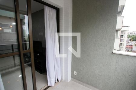 Varanda da Sala de apartamento para alugar com 1 quarto, 40m² em Freguesia (jacarepaguá), Rio de Janeiro