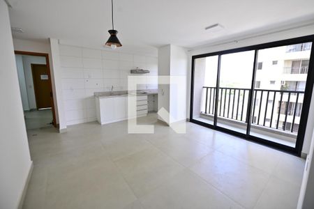 Sala/Cozinha de apartamento para alugar com 1 quarto, 48m² em Parque Amazonia, Goiânia