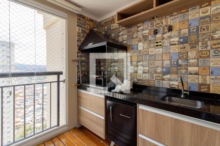 Varanda Gourmet de apartamento para alugar com 2 quartos, 86m² em Jardim Flor da Montanha, Guarulhos