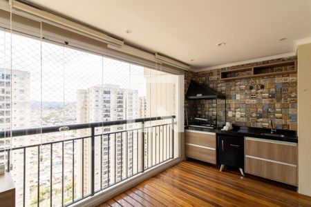 Varanda Gourmet de apartamento para alugar com 2 quartos, 86m² em Jardim Flor da Montanha, Guarulhos