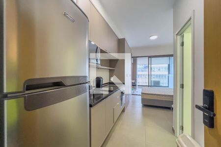 Cozinha de kitnet/studio à venda com 1 quarto, 30m² em Vila Mariana, São Paulo