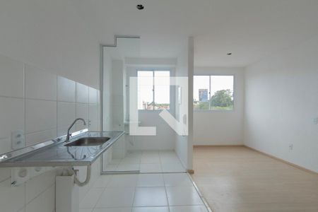 Sala/Cozinha de apartamento para alugar com 2 quartos, 48m² em Parque São Bento, Sorocaba