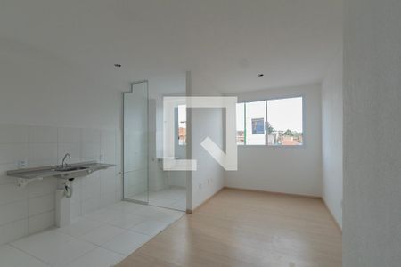 Sala/Cozinha de apartamento para alugar com 2 quartos, 48m² em Parque São Bento, Sorocaba