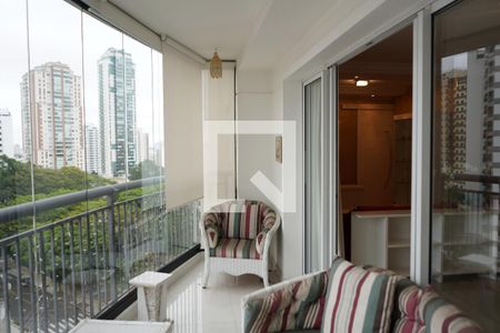 Varanda de apartamento para alugar com 3 quartos, 127m² em Água Rasa, São Paulo