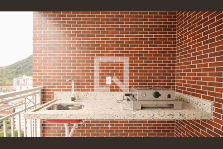 Varanda de apartamento para alugar com 2 quartos, 66m² em Canto do Forte, Praia Grande