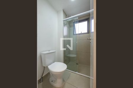 Banheiro de kitnet/studio à venda com 1 quarto, 22m² em Vila Madalena, São Paulo