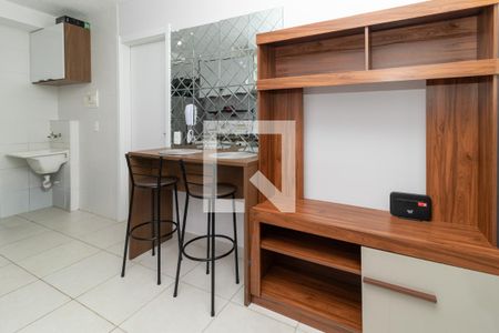 Sala de apartamento para alugar com 1 quarto, 31m² em Bom Retiro, São Paulo