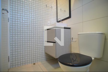 Banheiro de kitnet/studio para alugar com 1 quarto, 35m² em Centro, Novo Hamburgo