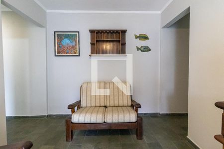 Sala de apartamento para alugar com 2 quartos, 60m² em Canto do Forte, Praia Grande