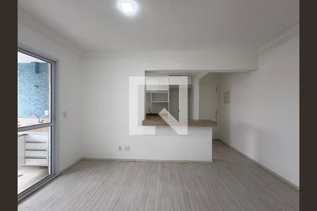 Sala de apartamento para alugar com 2 quartos, 60m² em Vila Valparaíso, Santo André