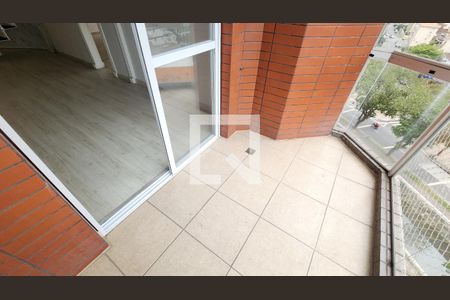 Varanda da Sala de apartamento para alugar com 3 quartos, 175m² em Vila Belmiro, Santos
