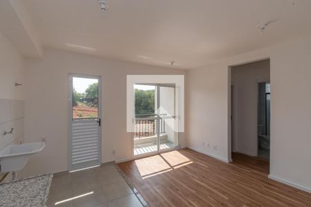 Sala/Cozinha de apartamento para alugar com 2 quartos, 48m² em Jardim Nova Alvorada, Hortolândia