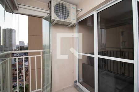Varanda da Sala de apartamento para alugar com 2 quartos, 65m² em Vila Augusta, Guarulhos