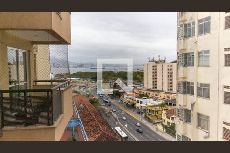 Vista da Sacada de apartamento para alugar com 2 quartos, 70m² em Centro, Niterói