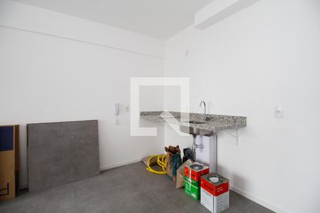 Sala/Cozinha de apartamento à venda com 1 quarto, 32m² em Pinheiros, São Paulo