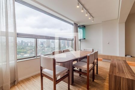 Sala de apartamento para alugar com 1 quarto, 66m² em Pinheiros, São Paulo