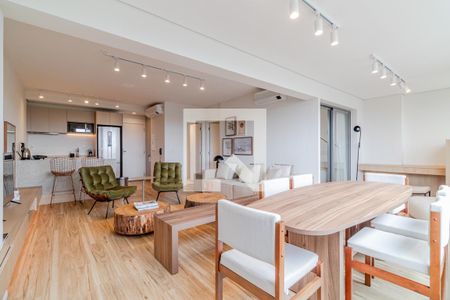 Sala de apartamento para alugar com 1 quarto, 66m² em Pinheiros, São Paulo