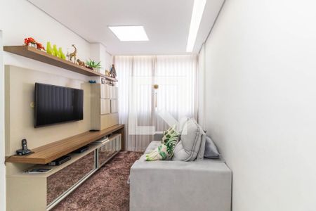 Sala de apartamento à venda com 2 quartos, 58m² em União, Belo Horizonte