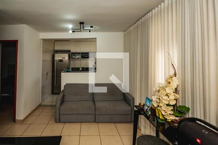 Sala  de apartamento para alugar com 2 quartos, 50m² em Dona Clara, Belo Horizonte