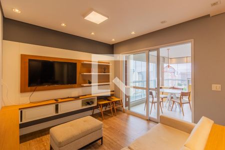 Sala/Cozinha de apartamento para alugar com 1 quarto, 57m² em Paraíso, São Paulo