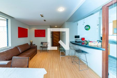 Sala de apartamento à venda com 2 quartos, 98m² em Buritis, Belo Horizonte