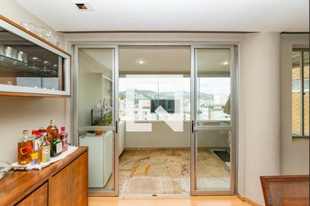 Varanda da Sala de apartamento à venda com 2 quartos, 98m² em Buritis, Belo Horizonte