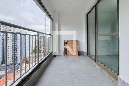 Varanda da Sala de apartamento para alugar com 1 quarto, 50m² em Vila Mariana, São Paulo