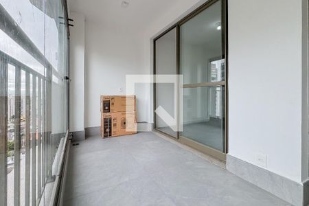 Varanda da Sala de apartamento para alugar com 1 quarto, 50m² em Vila Mariana, São Paulo