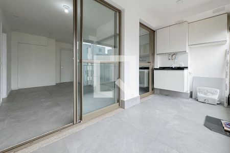 Varanda da Sala de apartamento para alugar com 1 quarto, 50m² em Vila Mariana, São Paulo