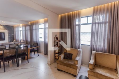 Escritório de apartamento à venda com 4 quartos, 160m² em Funcionários, Belo Horizonte