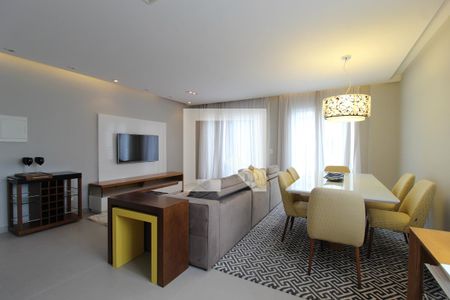 Sala de apartamento para alugar com 3 quartos, 140m² em Vila Olímpia, São Paulo