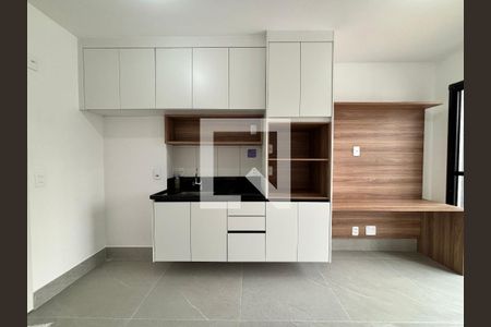 Sala/Cozinha de apartamento para alugar com 1 quarto, 27m² em Vila Olímpia, São Paulo